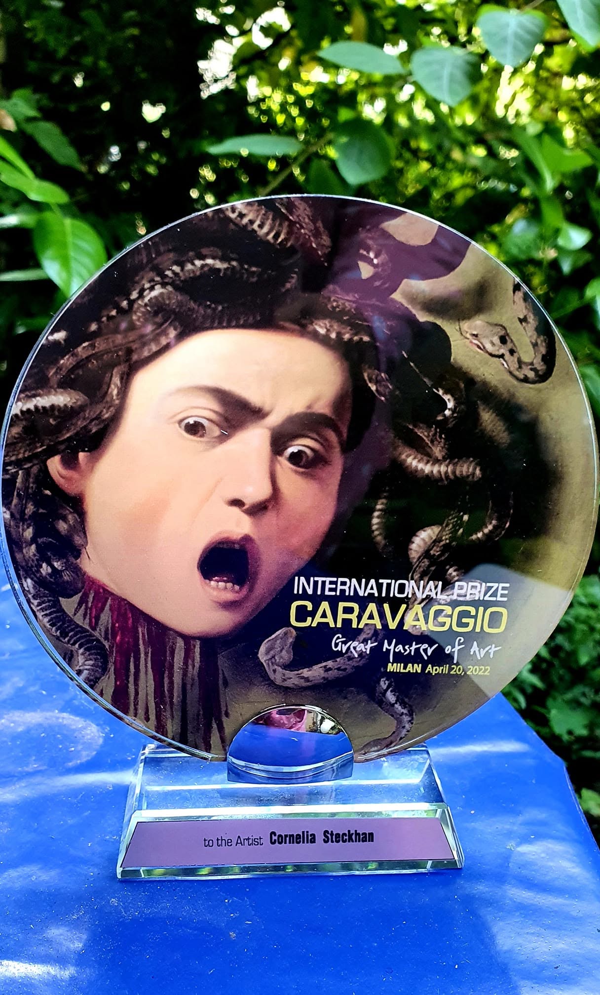 Caravaggio International Prize Trophy